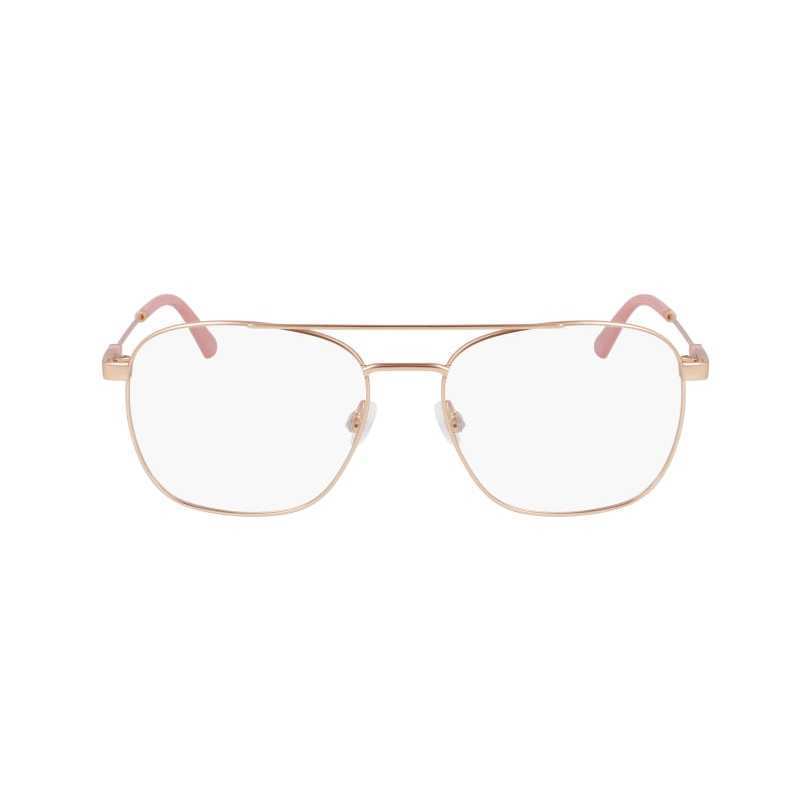 Cole Haan Ch4521 Eyeglasses 770 Rose Gold 56mm